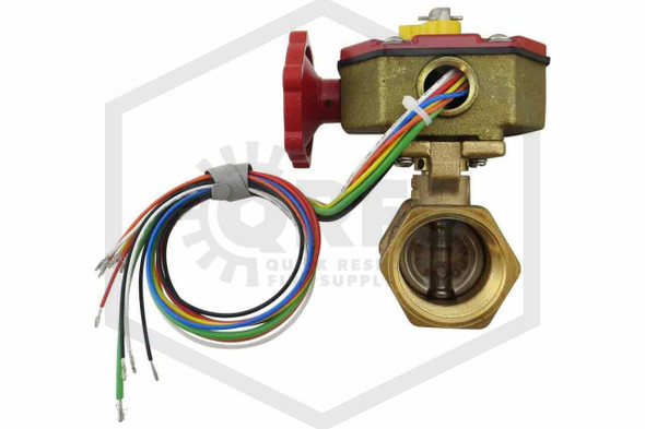 Powerball Valve with Tamper Switch | 1-1/4 in. | Threaded | 300 PSI | QRFS | Side Image