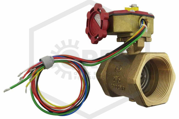 Powerball Valve with Tamper Switch | 2 1/2" Powerball Valve Threaded - UL & FM Approved