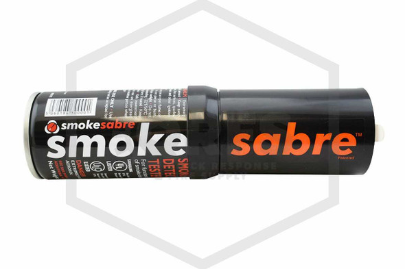 Smoke Sabre™ | Smoke Detector Tester With Extendable Tube | 2.6 oz Can | QRFS | Side Image