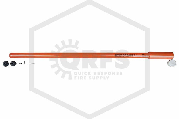 Parts of Large Boltbreaker | 3/8" & 1/2" Anchor Bolt Removal Tool | Orange