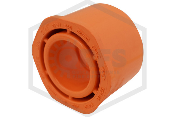 Spears FlameGuard CPVC Reducer Bushing 2 in. x 1 in. Hero Image | QRFS