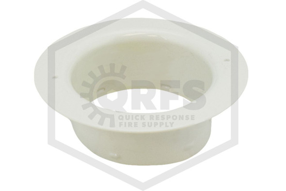 Reliable® Model G Escutcheon | White Polyester | 1/2 in. Sprinkler | GRW | QRFS | Side