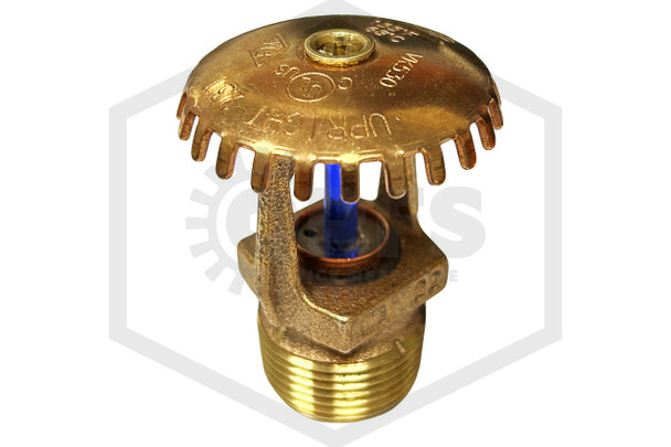 Viking® VK530 Upright Sprinkler | SR | 11.2K | Brass | 286F | 09679AG | QRFS | Hero