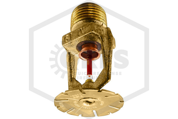Viking® VK600 Pendent Sprinkler | EC/QREC | 5.6K | Brass | 155F | 06778BAB | QRFS | Hero