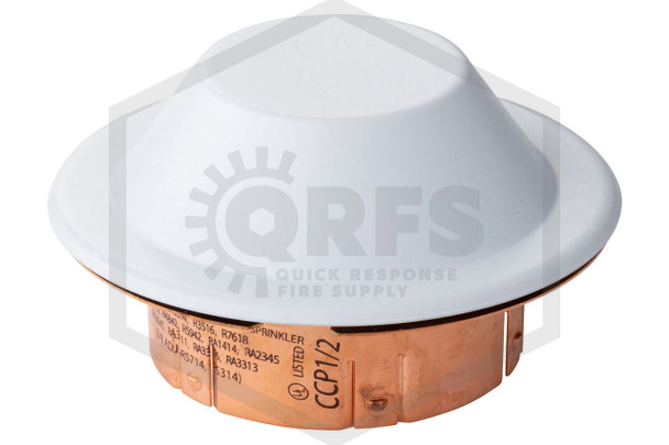 Reliable CCP Cover Plate | Domed | 1/2 in. Adjustment | White | 135F