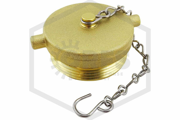 Aluminum Plug and Chain | 2-1/2 in. NST | Cast Brass | QRFS | Hero Image