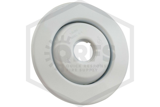 Viking® G-1 Escutcheon | White Polyester | 3/4 in. Sprinkler | QRFS | Hero