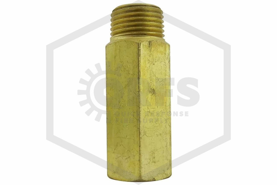 Sprinkler Head Extension Brass 2 in. x 1/2 in. NPT
