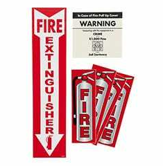 Fire Extinguisher Signs