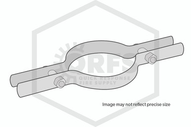 Riser Clamp | 1 in. | 220 lbs. Max Load | Galvanized