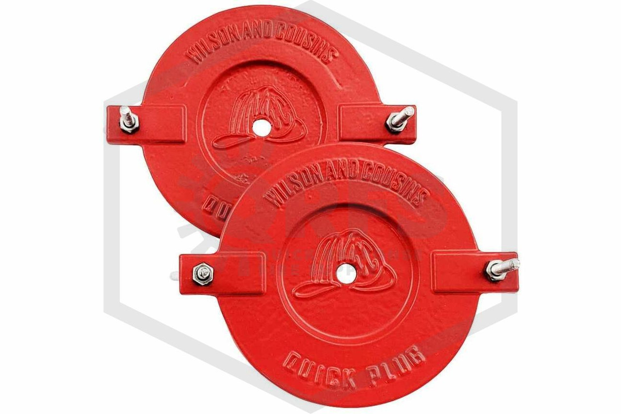 (Set of Two) Breakable Cap for FDCs | Aluminum | 2-1/2 in.