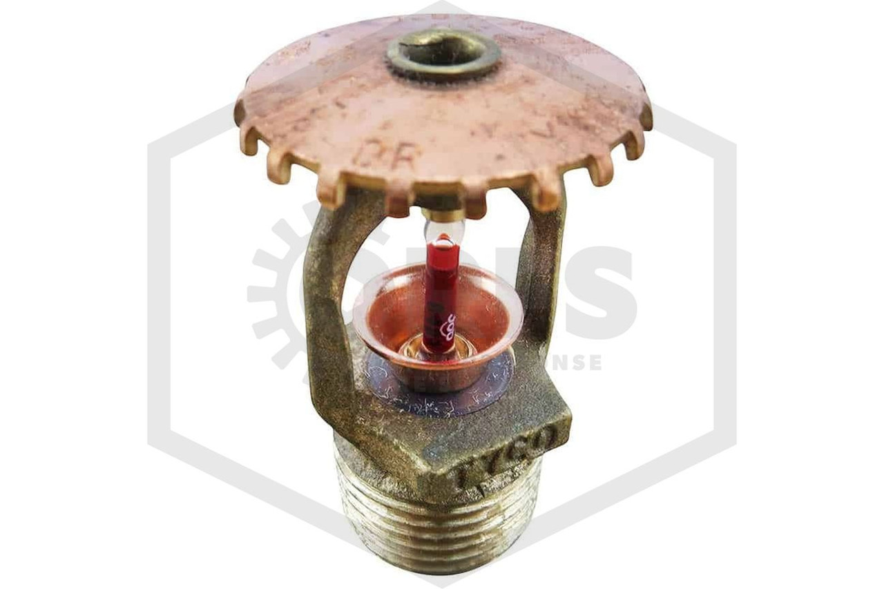 Tyco™ TY313 Upright Sprinkler | QR | 5.6K | Brass | 155F | 77-370-1-155