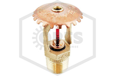 P.FSQ vp#5 （In Flames) Upright Sprinkler Head | V2704 Victaulic™ | 5.6K Black 135F