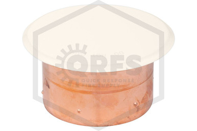 Fire Sprinkler Cover | Victaulic™ V33 | Off White 135F