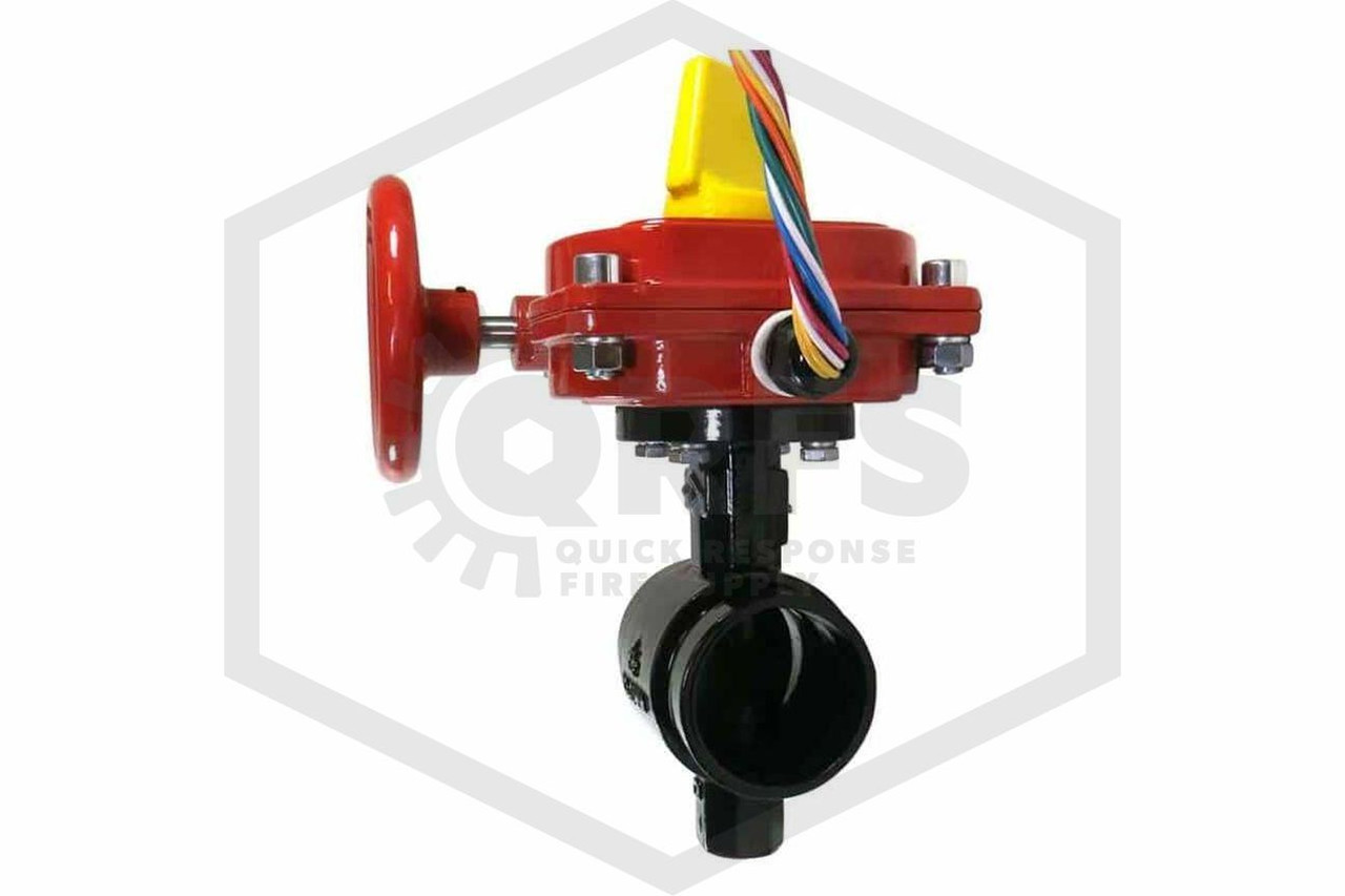 Butterfly Valve with Tamper Switch | 2-1/2 in. | Grooved | 300 PSI