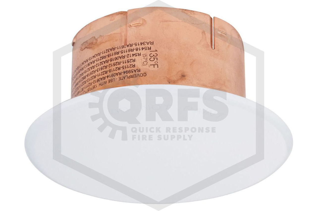 Reliable™ G5 Cover Plate | White Painted | 135F | 3-5/16 in. OD | CG50W