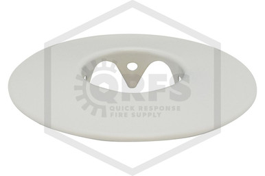 Flat Escutcheon | Senju™ ZN | 1/2 in. | White