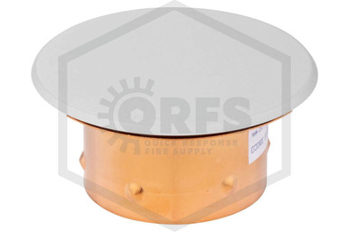 KING　COLE AVISO FIRE BLADE ホワイト Fire Sprinkler Cover | Tyco™ ELOC | Grey White 139F
