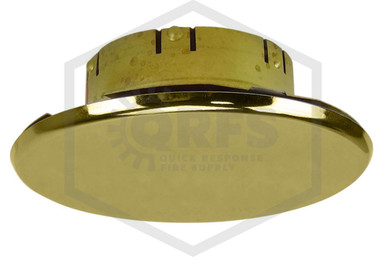 Fire Sprinkler Cover | Viking™ Mirage Large | Bright Brass 135F