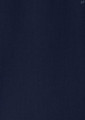 A dark navy men's button-up long sleeve shirt with a subtle texture and a logo.