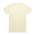 A plain cream Classic Tee t-shirt featuring a simple design in a soft fabric. There is a branding logo visible.