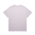 A light purple Heavy Tee t-shirt with a simple, unadorned back design and short sleeves.
