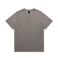 A grey Heavy Faded Tee with a relaxed fit, featuring a label tag.