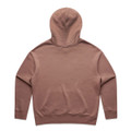A brown hoodie with a hood and long sleeves, featuring a simple design and no visible logos.