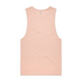 A plain pink singlet tank top with a relaxed fit and no visible branding on the back.