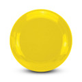 Aero Flyer - Large in bright yellow with a smooth surface and a circular shape. Features a brand logo.