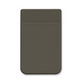 A Lycra Phone Wallet in a muted olive green color, featuring a single pocket for easy storage.