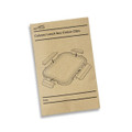 A paper instruction sheet featuring the SPICE Calypso Lunch Box with colour clips, displayed on a plain background.