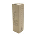 A drink bottle in a cardboard box, featuring a hand grip and a minimalist design, with a logo on the side.