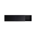 A sleek black box with a sliding drawer design, suitable for packaging tech accessories.