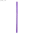 A straight, purple stainless steel straw measuring 8mm x 215mm, with a logo on the product.