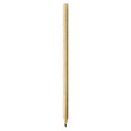 A wooden grey-lead pencil with a sharpened tip, featuring a natural wood finish.