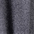 A close-up of grey, textured fabric, featuring a soft knit pattern. The material is suitable for casual wear.