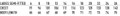 A size chart for a ladies' semi-fitted garment, detailing chest measurements and body lengths in centimetres.
