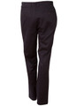 Men's chino pants in dark colour, featuring a tailored fit and two back pockets, with branding visible.