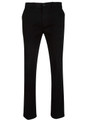 Men's chino pants in black, featuring a classic cut and subtle branding on the waistband.