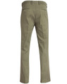 Men's Boston Chino Pants in khaki with a tailored fit and back pocket detailing. Features a logo on the waistband.