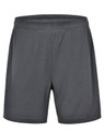 Adults' bamboo charcoal sports shorts in dark grey, featuring an elastic waistband and a logo.