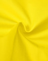 A close-up of bright yellow fabric, displaying a smooth, textured surface suitable for work shirts.