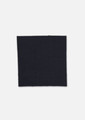 A dark navy fabric swatch, featuring a textured weave, suitable for jackets or suiting.
