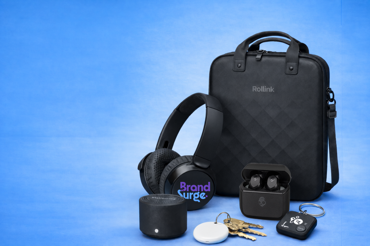 Custom branded tech and gadgets