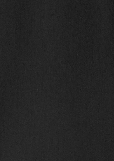 A black, textured fabric suitable for a long sleeve button-up shirt. It has a smooth finish and includes a logo.