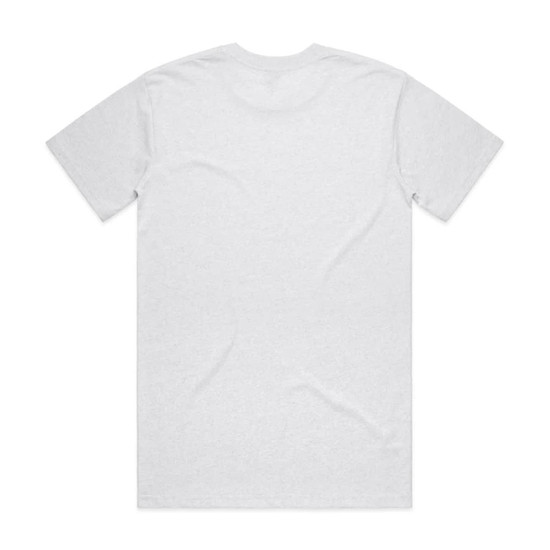 A grey Classic Tee t-shirt featuring a plain back design and a logo.