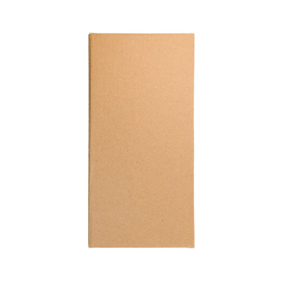 A product package for the Faith Steel Tumbler, featuring a simple, unmarked brown cardboard design.