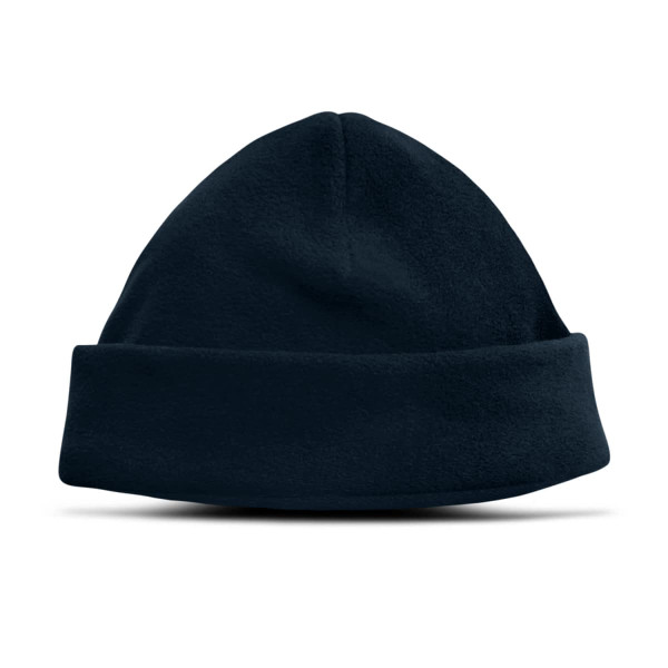 A Seattle Polar Fleece Beanie in a solid dark color. The beanie features a folded cuff design.