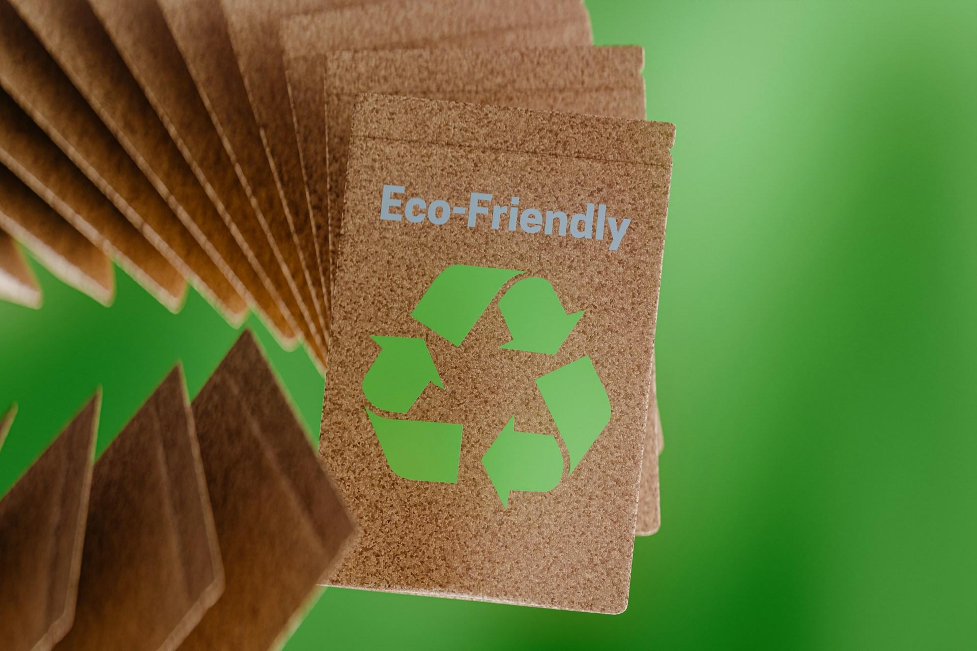 Eco-friendly recycled packaging materials for sustainable small business promotional items